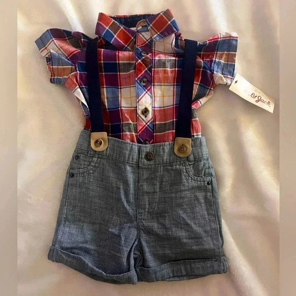 Cat & Jack Other - 2 Piece Baby Boy Outfit 3-6M - Super Cute